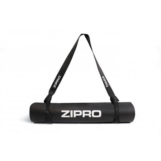 Коврик Zipro Natural Rubber 183x61x0,6 см с ремешком для йоги