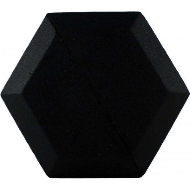 Гантель прорезиненный Zipro HEX 1 х 2,5 кг