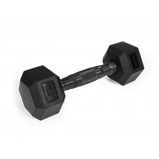 Гантель прорезиненный Zipro HEX 1 х 2,5 кг
