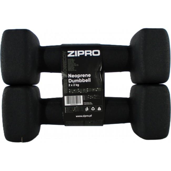 Неопреновые гантели Zipro 2 х 2 кг