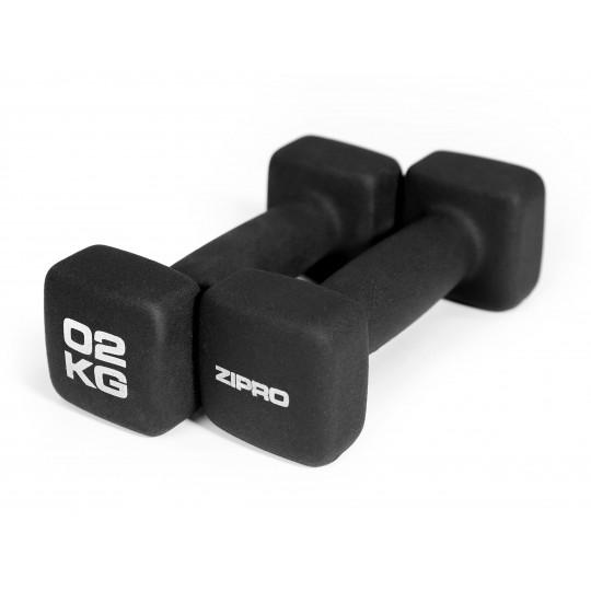 Неопреновые гантели Zipro 2 х 2 кг