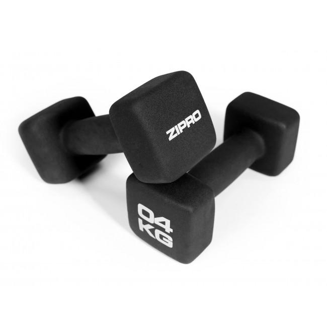 Неопреновые гантели Zipro 2 х 4 кг