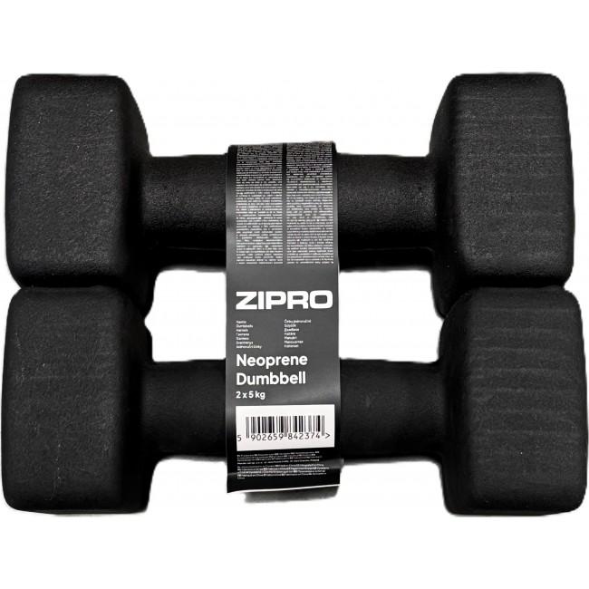 Неопреновые гантели Zipro 2 х 5 кг