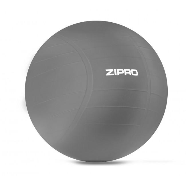 Мяч гимнастический Zipro Anti-Burst Premium 65 см серый