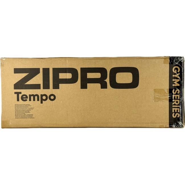 Скамья тренировочная Zipro Tempo с эспандерами