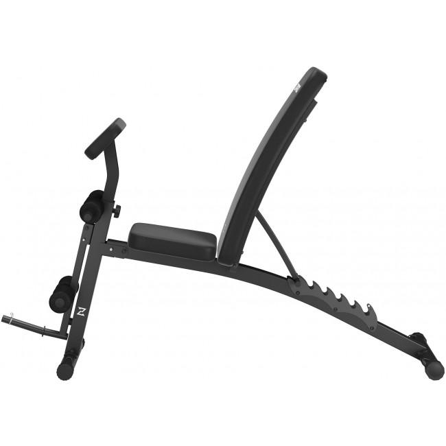 Скамья тренировочная с партой скотта и эспандерами Zipro Volume