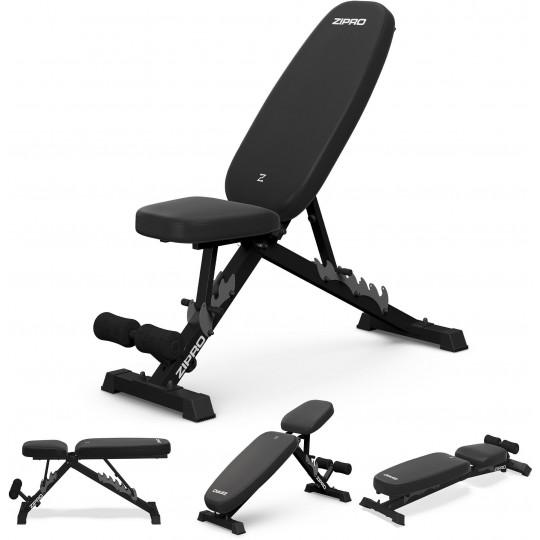 Регулируемая тренировочная скамья Zipro Jacked