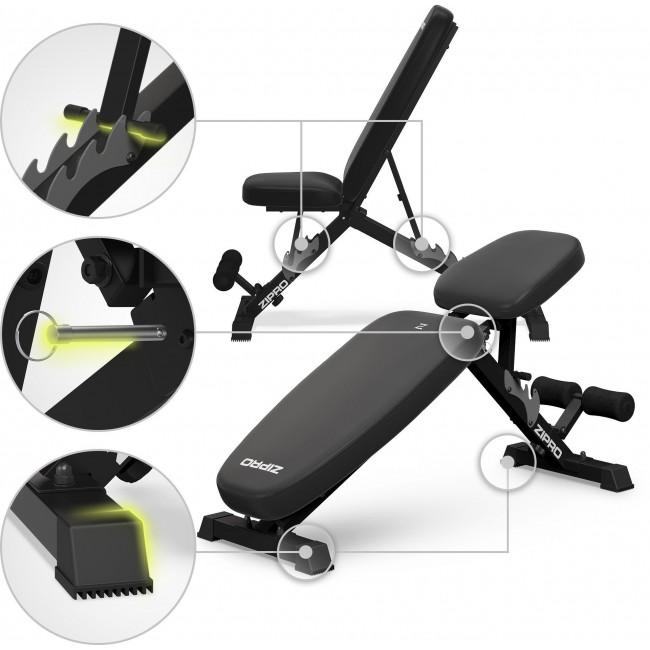 Скамья тренировочная Zipro Jacked