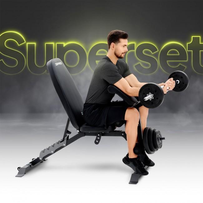 Скамья для жима со стойками Zipro Superset
