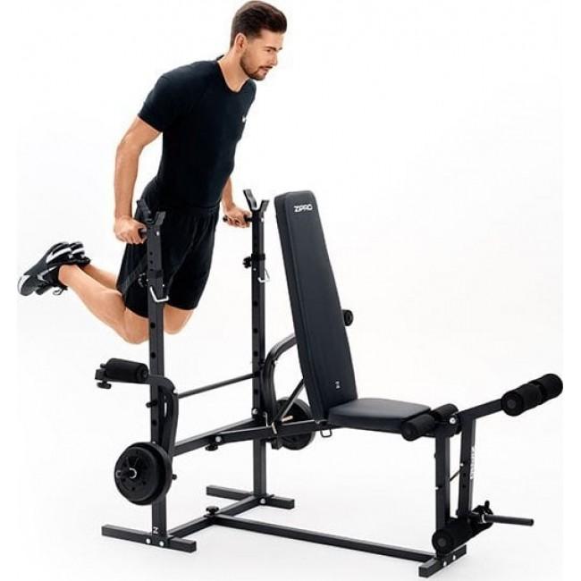 Скамья для жима штанги многофункциональная Zipro Ripped