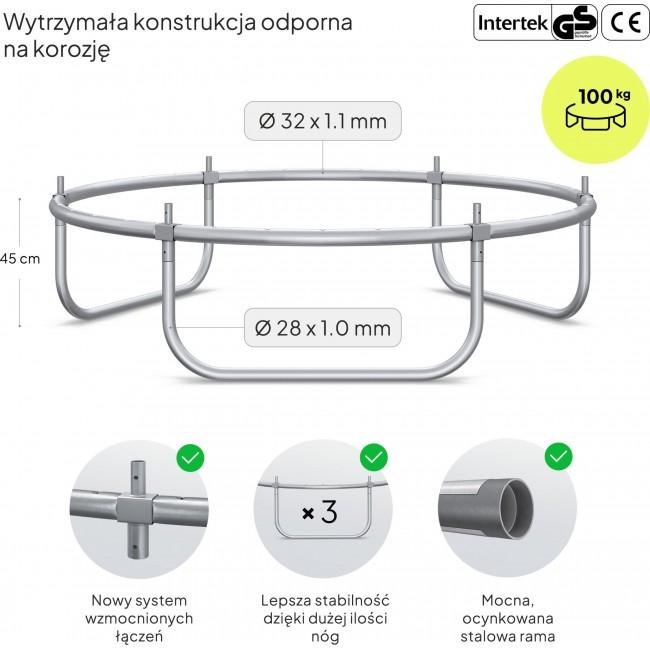 Батут Zipro Jump Pro с внутренней сеткой 6FT (183 см)