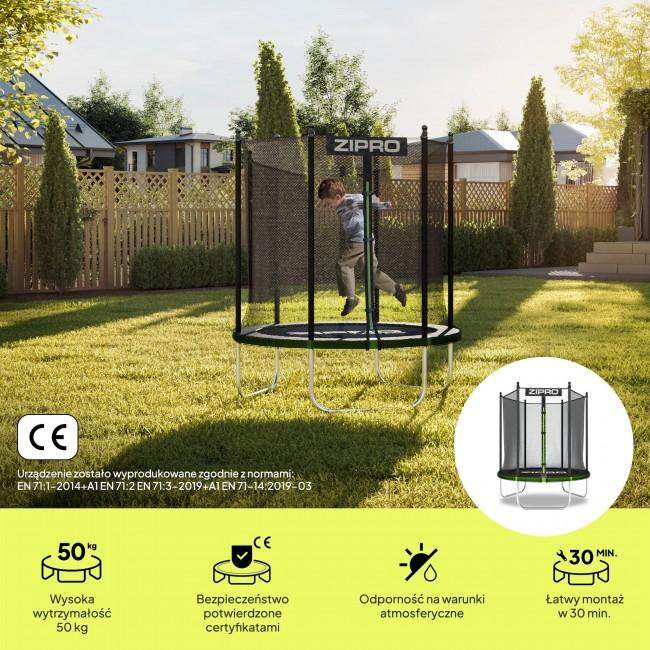 Батут Zipro Jump Pro OUT с внешней сеткой 6FT (183 см)