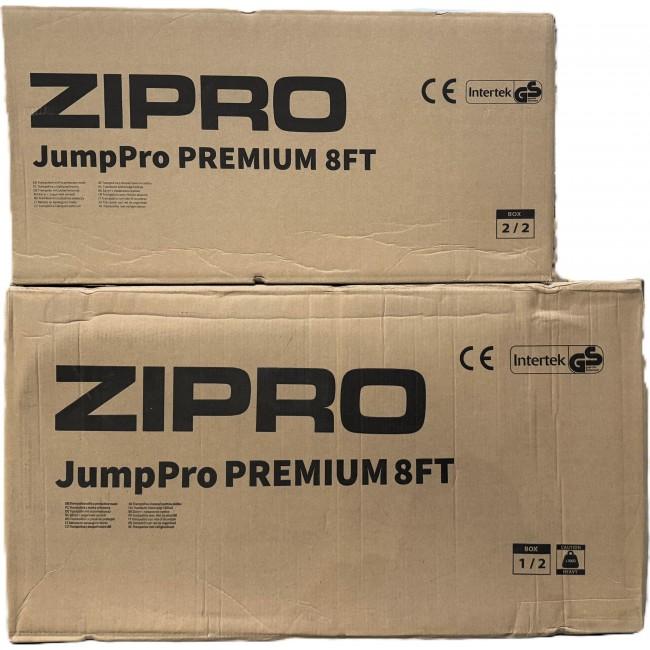 Батут Zipro Jump Pro Premium с внутренней сеткой 8FT (252 см)