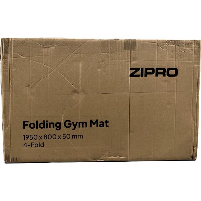 Мат гимнастический 4-секционный Zipro 195×80×5 см