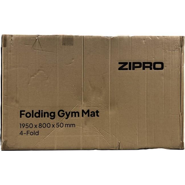 Мат гимнастический 4-секционный Zipro 195×80×5 см