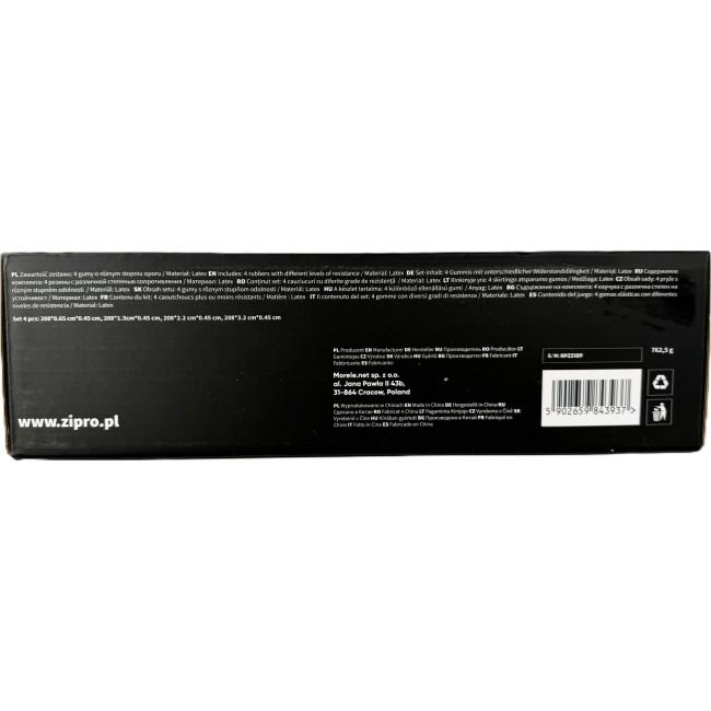 Набор резинок для фитнеса Zipro Powerband 4 шт