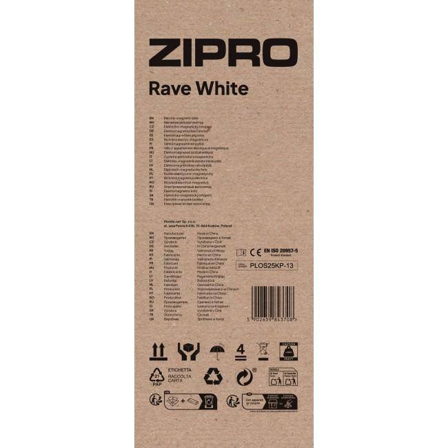 Электромагнитный велотренажер Zipro Rave White