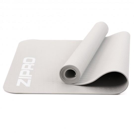 Тренировочный коврик Zipro TPE 183x61x0.6см серый