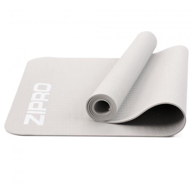 Тренировочный коврик Zipro TPE 183x61x0.6см серый