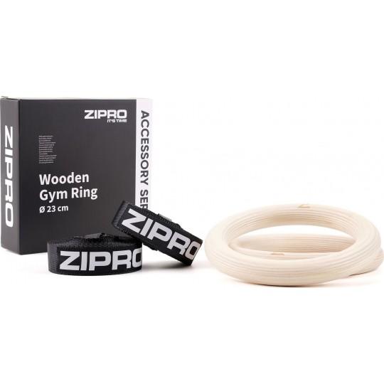 Гимнастические кольца Zipro Wooden Ring