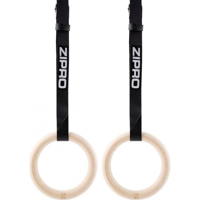 Гимнастические кольца Zipro Wooden Ring