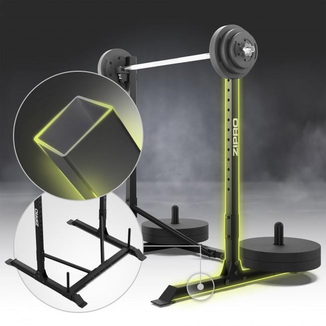 Стойки под штангу Zipro Press с местом хранения дисков