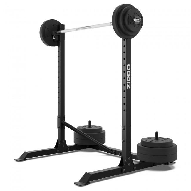 Стойки под штангу Zipro Press с местом хранения дисков