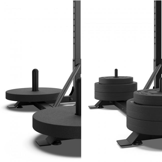 Стойки под штангу Zipro Press с местом хранения дисков