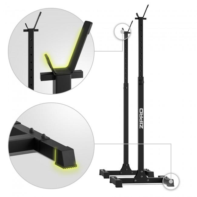 Стойки под штангу регулируемые Zipro Push