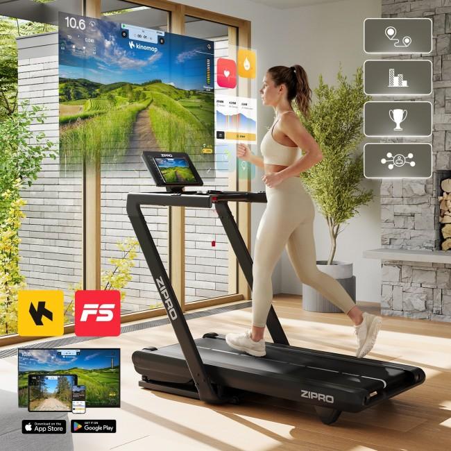 Электрическая беговая дорожка Zipro Iluzion