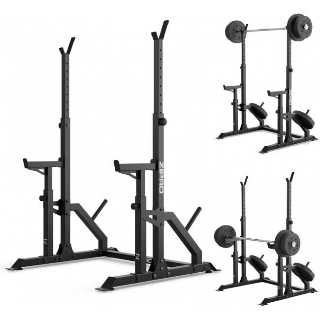 Стійка під штангу Zipro LIFT із страховкою та місцем для зберігання дисків