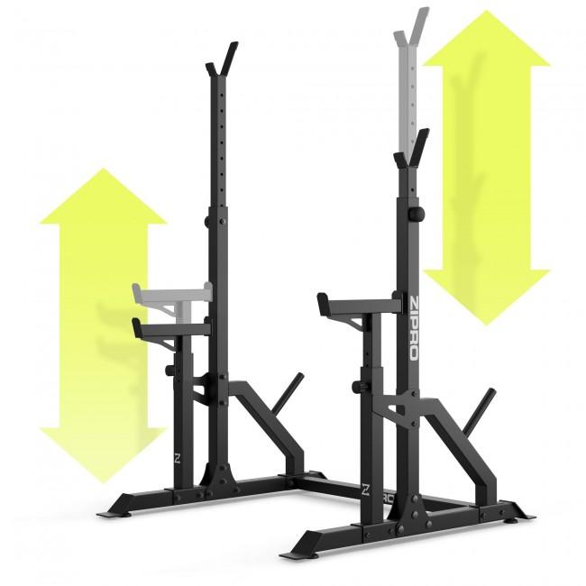 Стойки под штангу со страховочными упорами Zipro LIFT