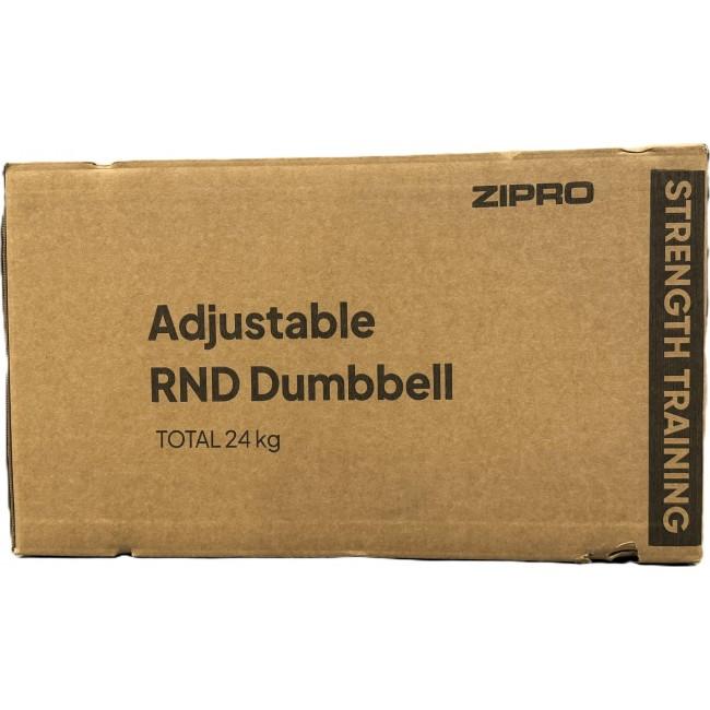 Регулируемая гантель Zipro Round 24кг