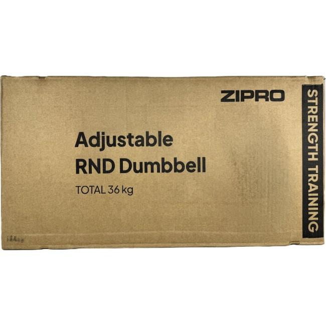 Регулируемая гантель Zipro Round 36кг