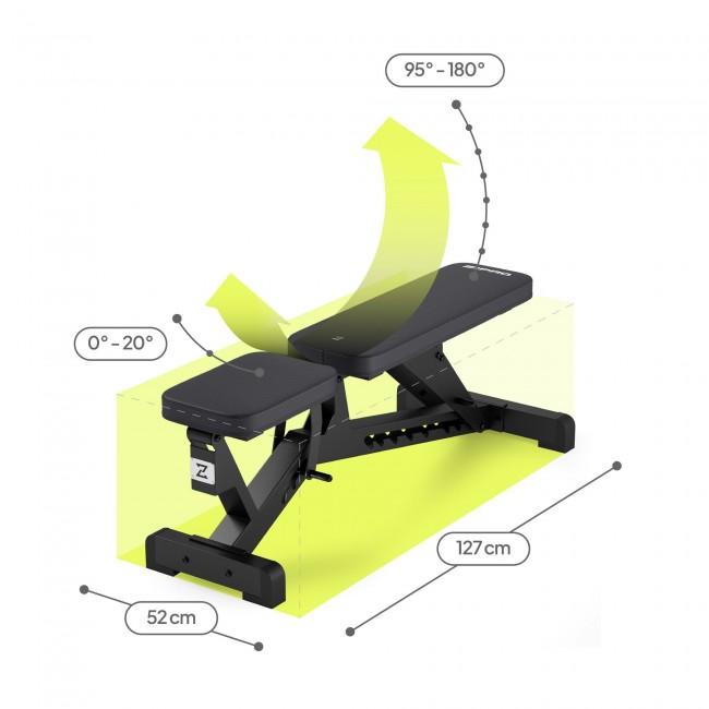 Регулируемая тренировочная скамья Zipro Pumpiron