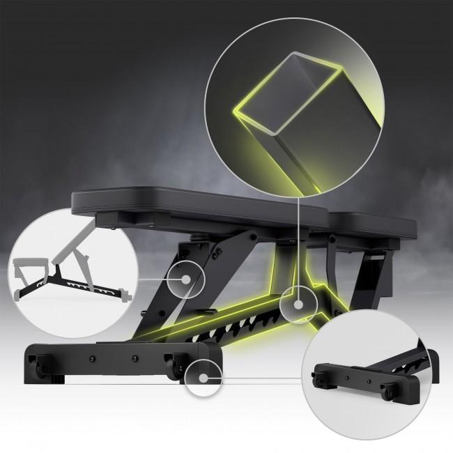 Регулируемая тренировочная скамья Zipro Pumpiron