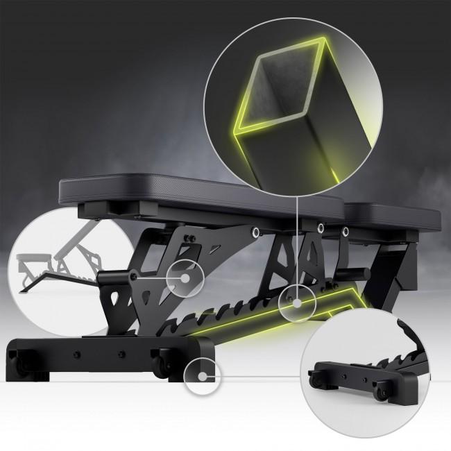 Регулируемая тренировочная скамья Zipro Nocardio