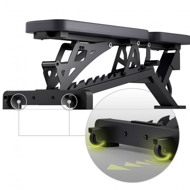 Регулируемая тренировочная скамья Zipro Nocardio