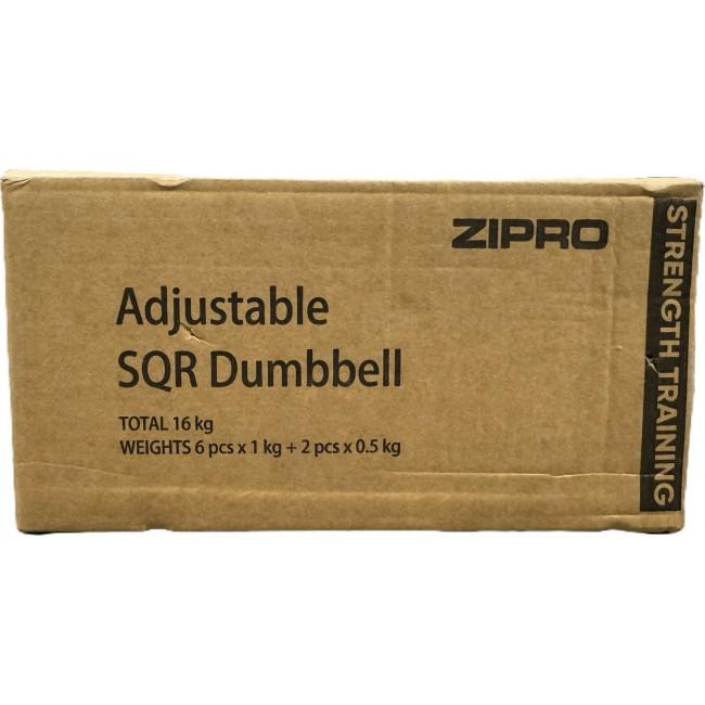 Регулируемая гантель Zipro Square 16кг