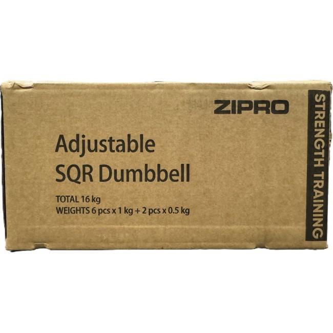 Регулируемая гантель Zipro Square 16кг