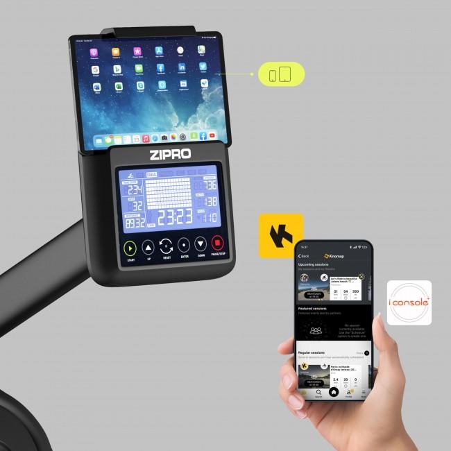 Гребной тренажер воздушно-магнитный Zipro Power 10