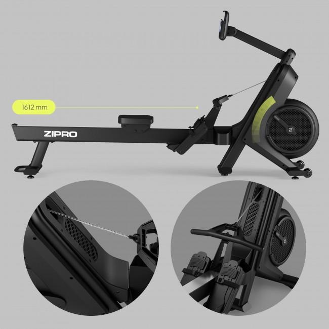 Гребной тренажер воздушно-магнитный Zipro Power 10