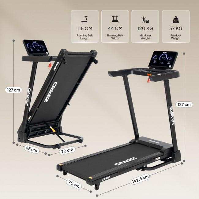Беговая дорожка электрическая Zipro Luma