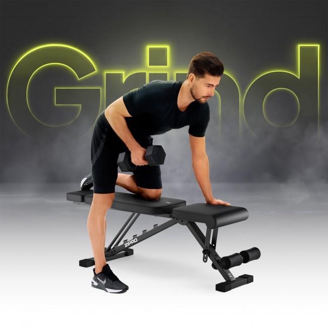 Складная тренировочная скамья Zipro Grind