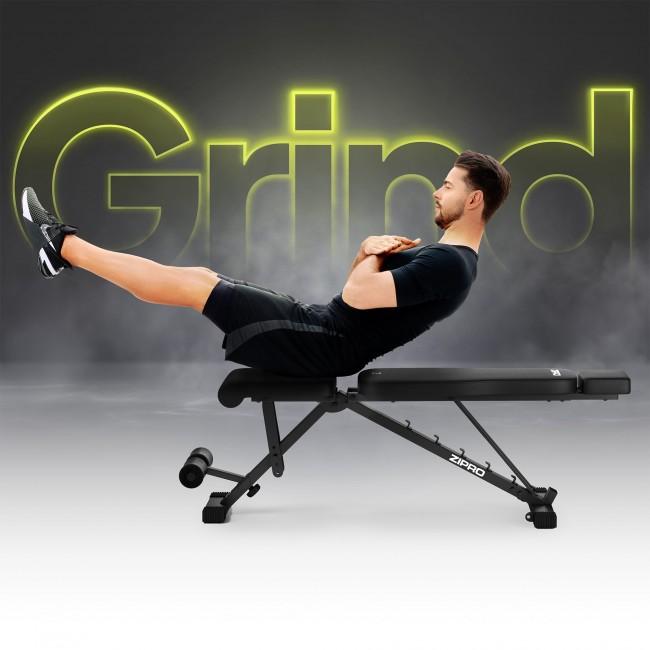 Складная тренировочная скамья Zipro Grind
