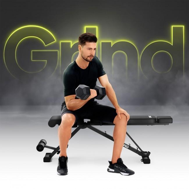 Складная тренировочная скамья Zipro Grind