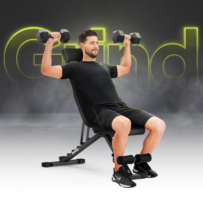 Складная тренировочная скамья Zipro Grind