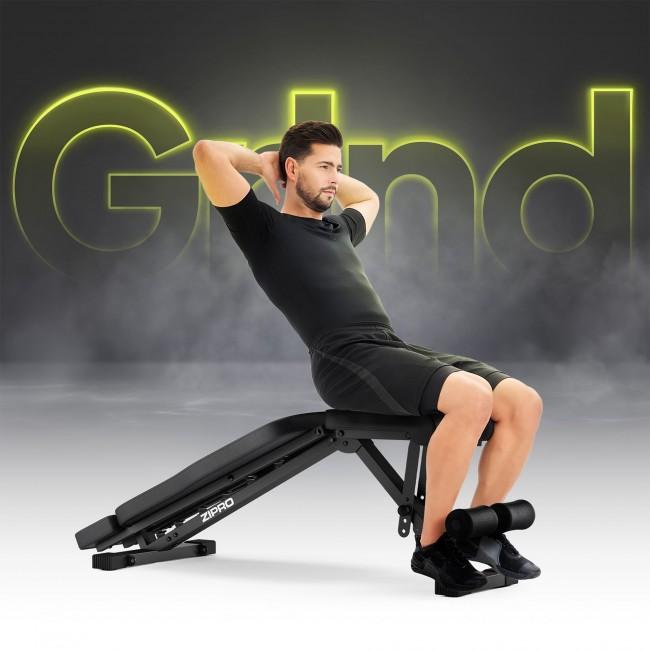 Складная тренировочная скамья Zipro Grind