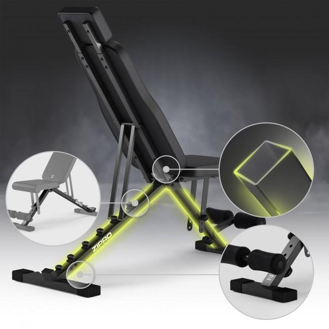 Складная тренировочная скамья Zipro Grind