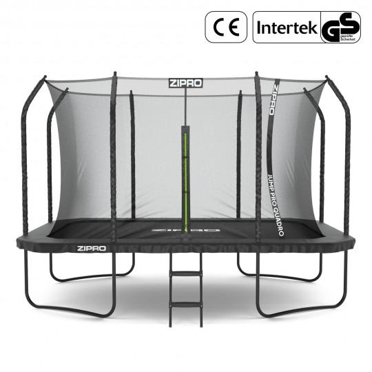 Батут прямоугольный Zipro Jump Pro Quadro с внутренней сеткой 12FT (366 x 244 см) Батут прямоугольный Zipro Jump Pro Quadro с внутренней сеткой 12FT (366 x 244 см)